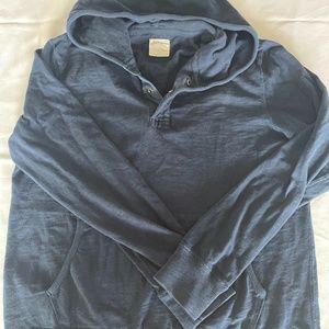 J.Crew factory mens navy pullover